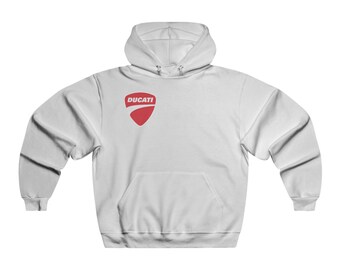 Ducati Premium Hoodie - Ducati Men's Sweatshirt - Ducati Sweatshirt - Ducati Hoodie - Racing - Motorcycles - Ducati