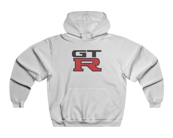 Nissan GTR Hoodie - Gtr Men's Sweatshirt - Gtr Sweatshirt - Gtr Hoodie - Racing - GT