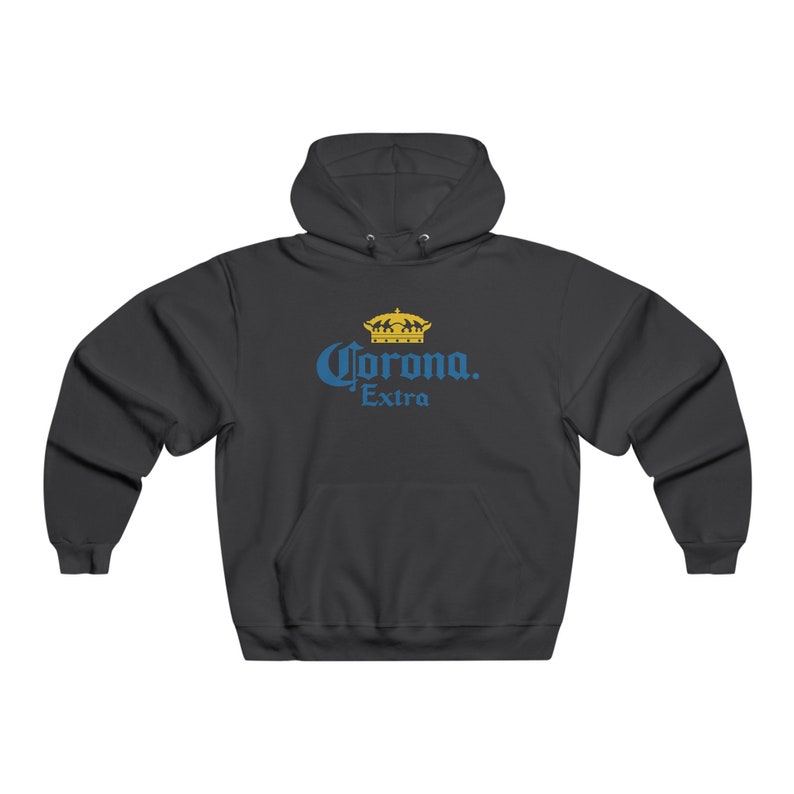 Corona Beer Men's Hoodie Corona Men's Sweatshirt Corona Lifestyle Corona Hoodie Corona Sweatshirt Corona image 2