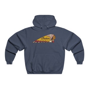 Indian Motorcycle Hoodie Indian Motorcycle Men's Sweatshirt Indian Motorcycles image 4