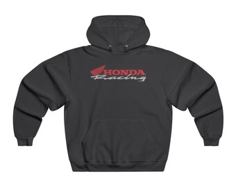 Sweat à capuche Honda Racing Premium - Sweat-shirt pour homme Honda - Sweat à capuche Honda - Sweat-shirt Honda - Honda Racing - Honda