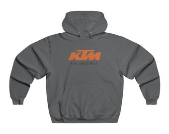 KTM Men's Hoodie - Ktm Sweatshirt - Kim Pullover -Ktm Dirt Bikes - Ktm Motorcycles - KTM - Ktm Racing