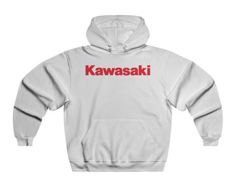 Kawasaki Men's Sweatshirt - Sporty Style - Comfort Fit - Casual Wear, Streetwear, Iconic Brand, Motorcycle, Racing