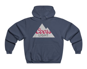 Coors Light Premium Hoodie - Coors Light Men's Sweatshirt - Coors Hoodie - Coors Sweatshirt - Beer - Coors