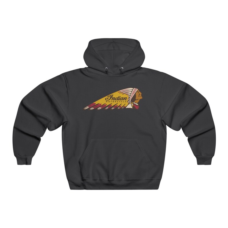 Indian Motorcycle Hoodie Indian Motorcycle Men's Sweatshirt Indian Motorcycles image 2