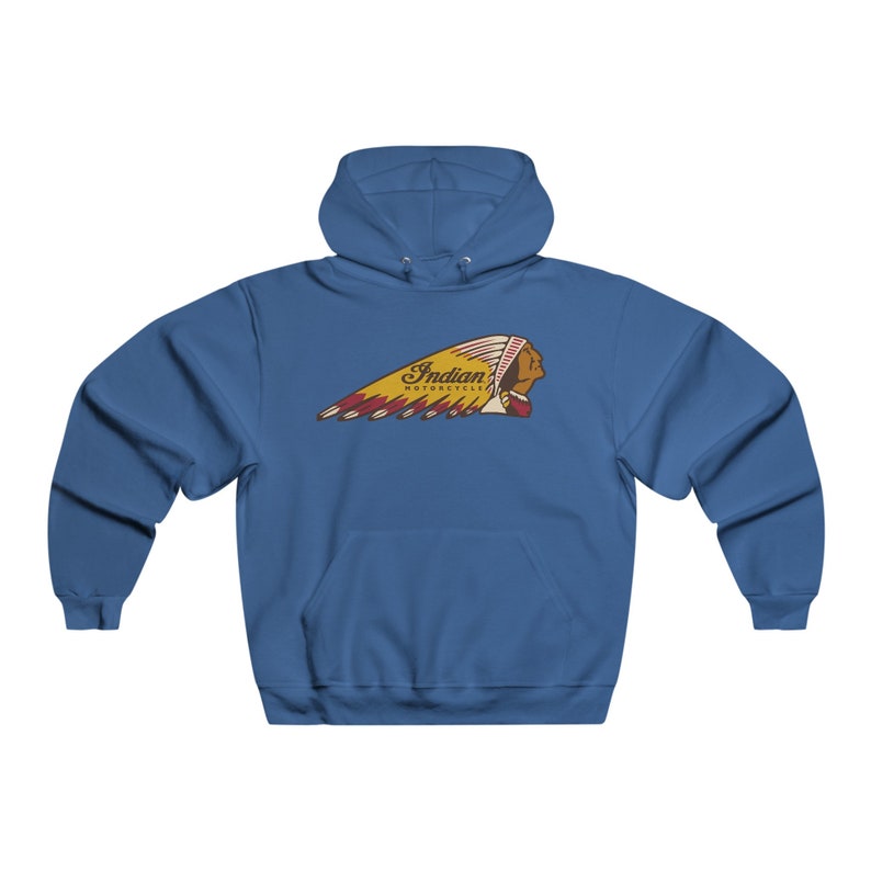 Indian Motorcycle Hoodie Indian Motorcycle Men's Sweatshirt Indian Motorcycles image 6