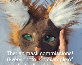 therian mask commisions 33 - Gem