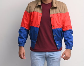Multi Colour Men Cotton Jacket
