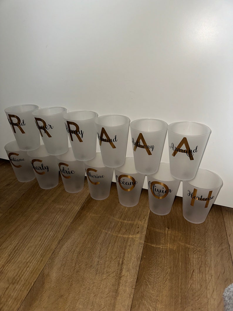 Ecocup gobelets réutilisable verre personnalisé image 2