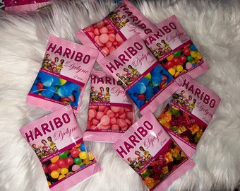 Haribo bonbon personnalisé Disney enfant anniversaire baptême mariage enterrement de vie de jeune fille babyshower …