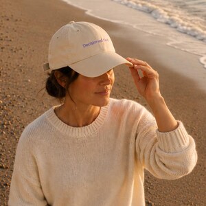 Embroidered Decisioned Out Cap | ADHD Executive Dysfunction Hat, Neurodivergent Gift