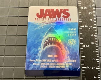 Jaws, Relentless Predator | Proxy Card - Etsy