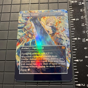 Mtg Buster Sword - Etsy