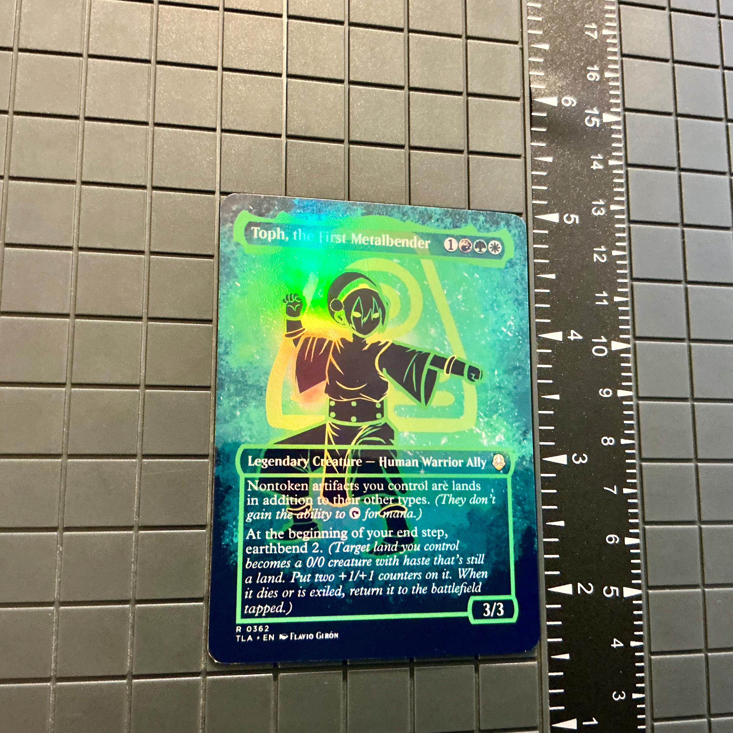 Toph, the First Metalbender - Avatar - MTG Holo Foil Proxy Card for Casual Play - Etsy Toph, the First Metalbender - Avatar - MTG Holo Foil Proxy Card for Casual Play - Etsy