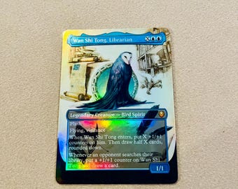 MTG Avatar: Wan Shi Tong, Librarian Proxy - Etsy