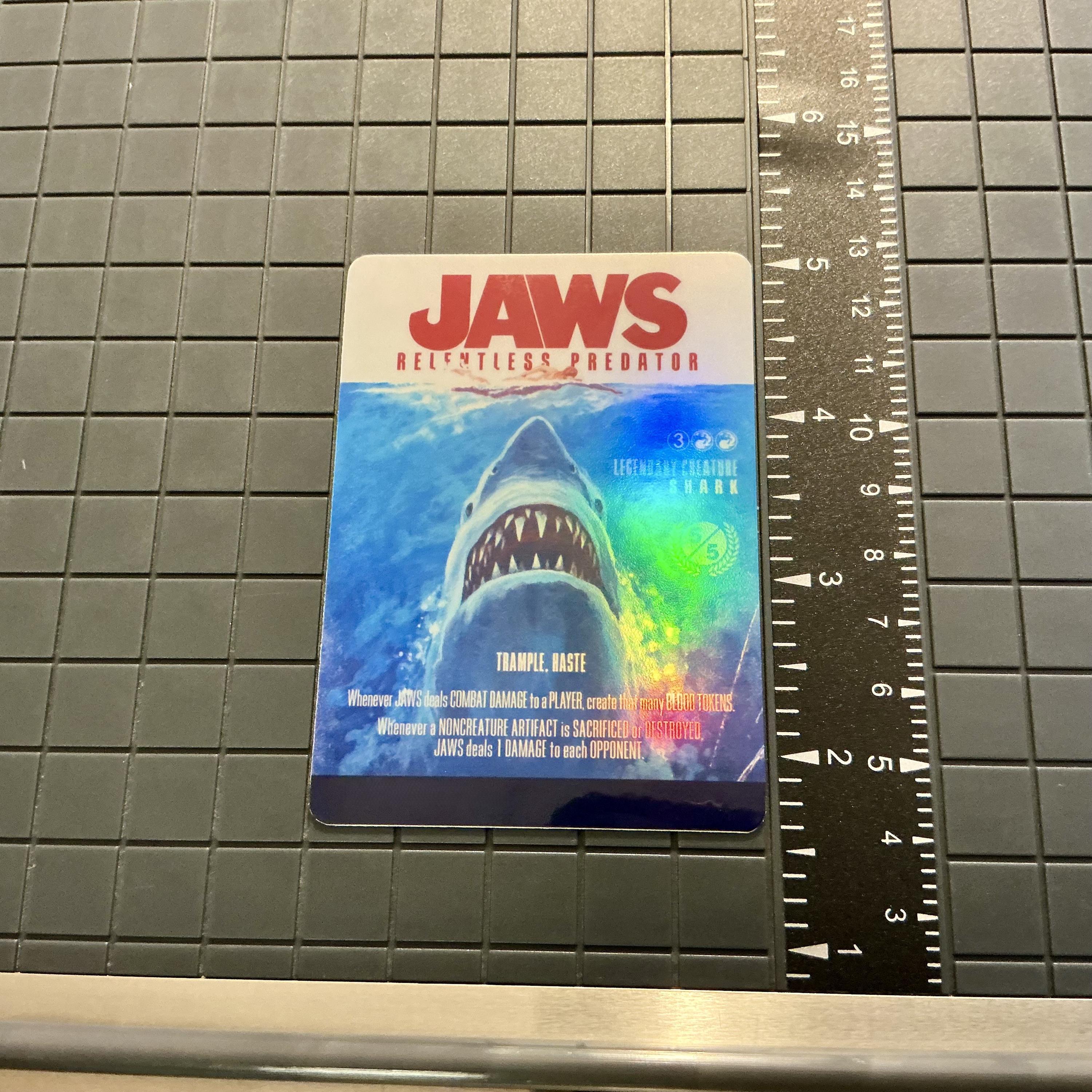 MTG Jaws, Relentless Predator ボーダーレスfoil il_fullxfull.7432202280_oo4g.jpg