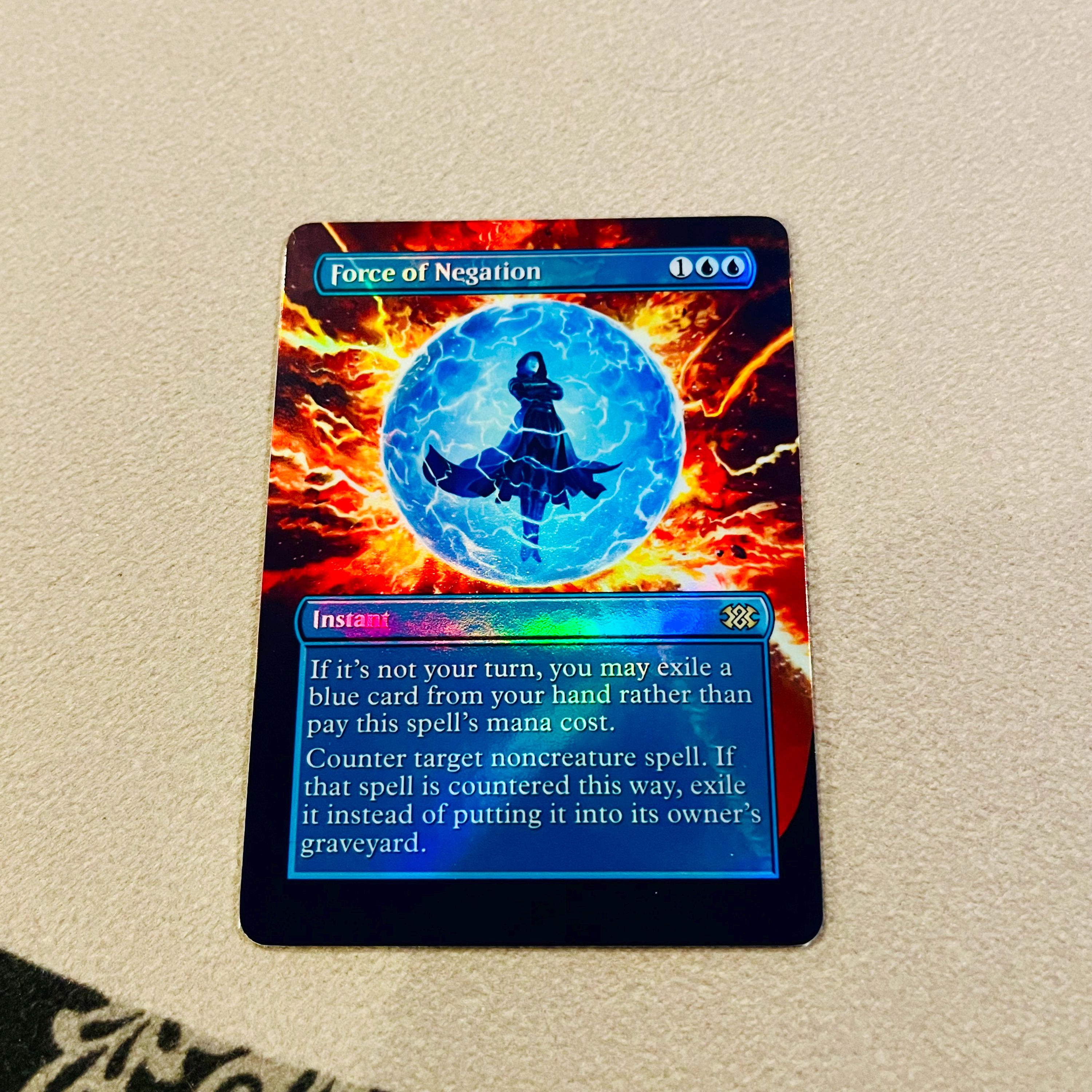 force of negation mtg final fantasy Witch's Prophecy - Force of Negation
