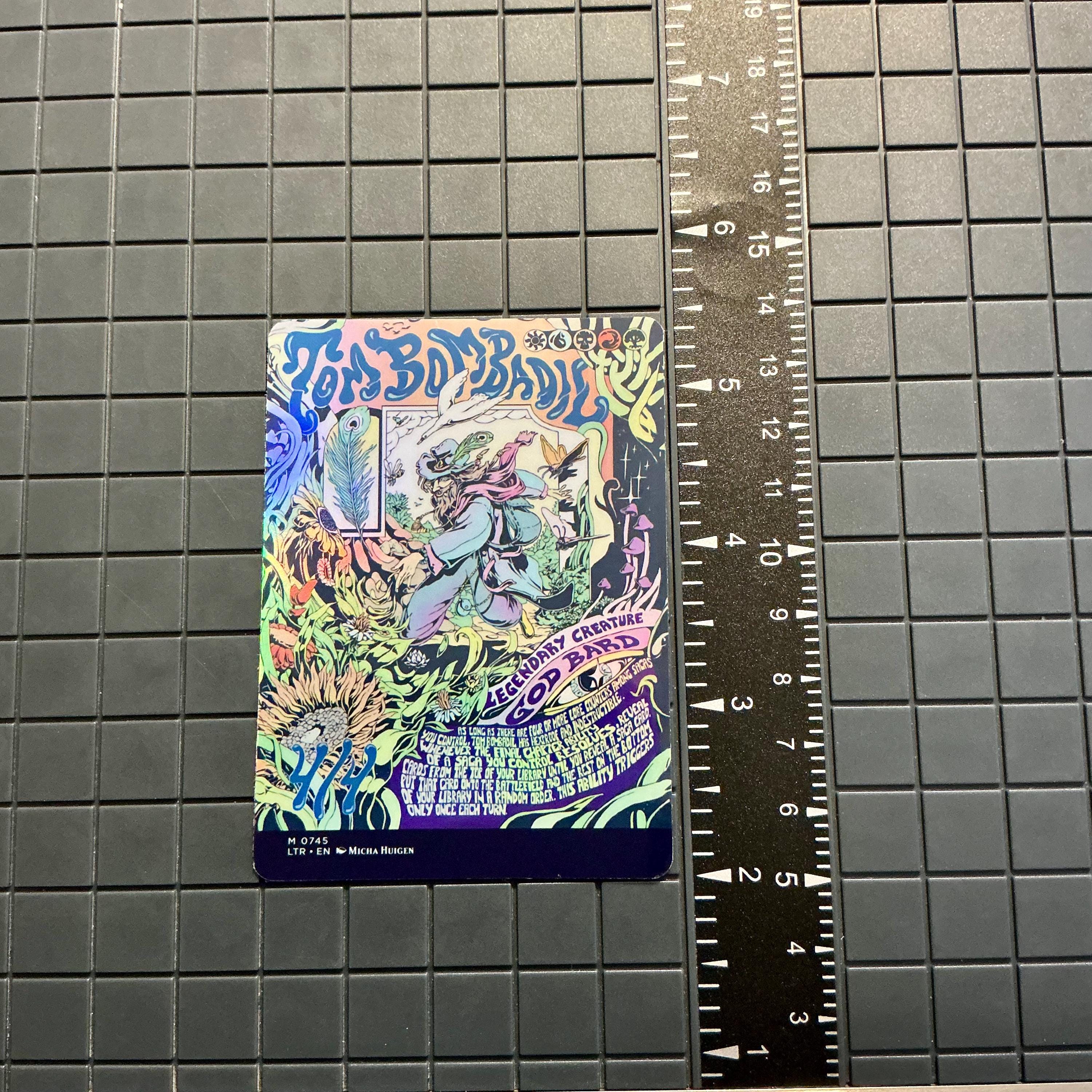 tom bombadil card sleeves Tom Bombadil LotR SAGA ENCHANTRESS Five-Color Magic MTG Custom Command –  CommanderComplete main image 0