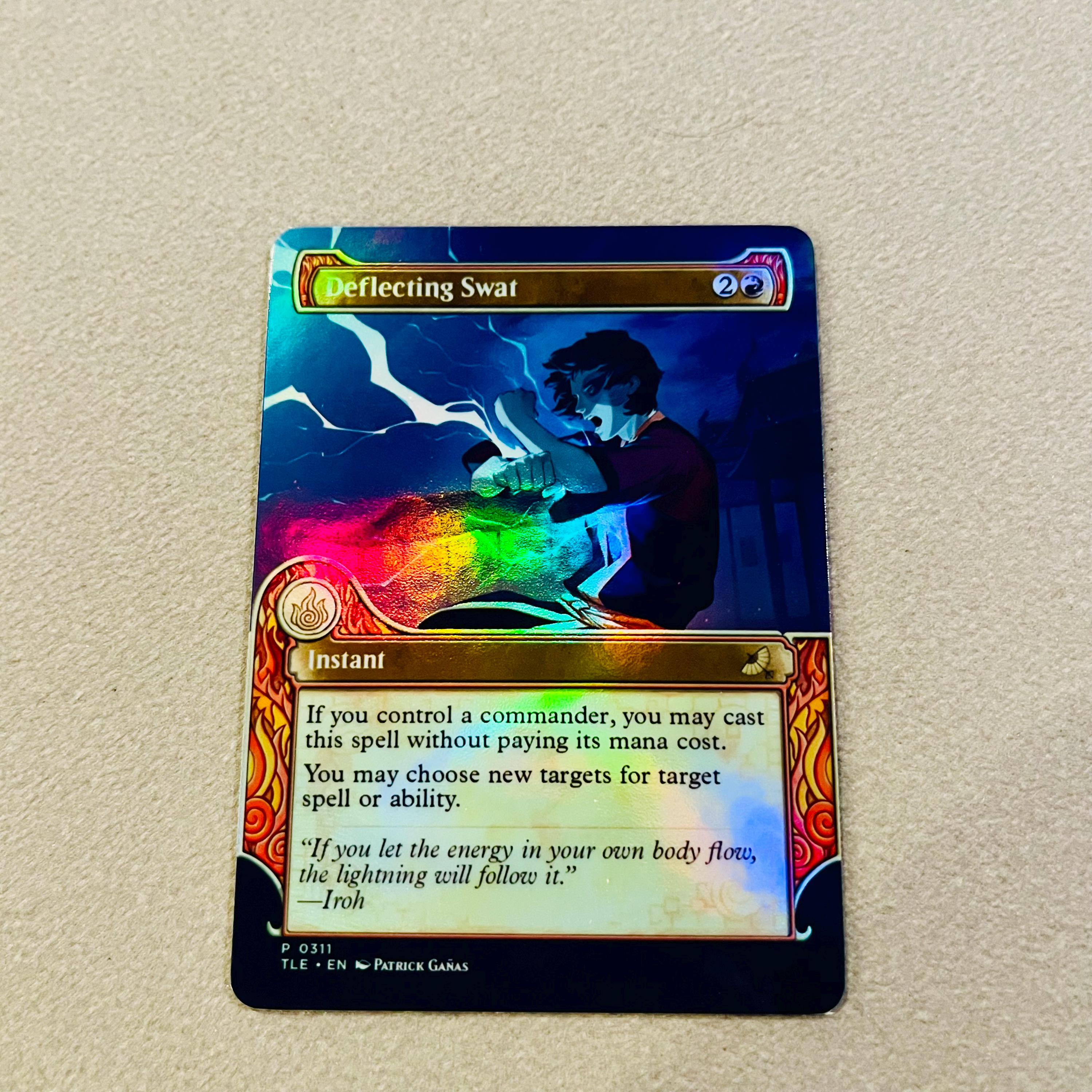 Deflecting Swat - Avatar - MTG Holo Foil Proxy Card for Casual