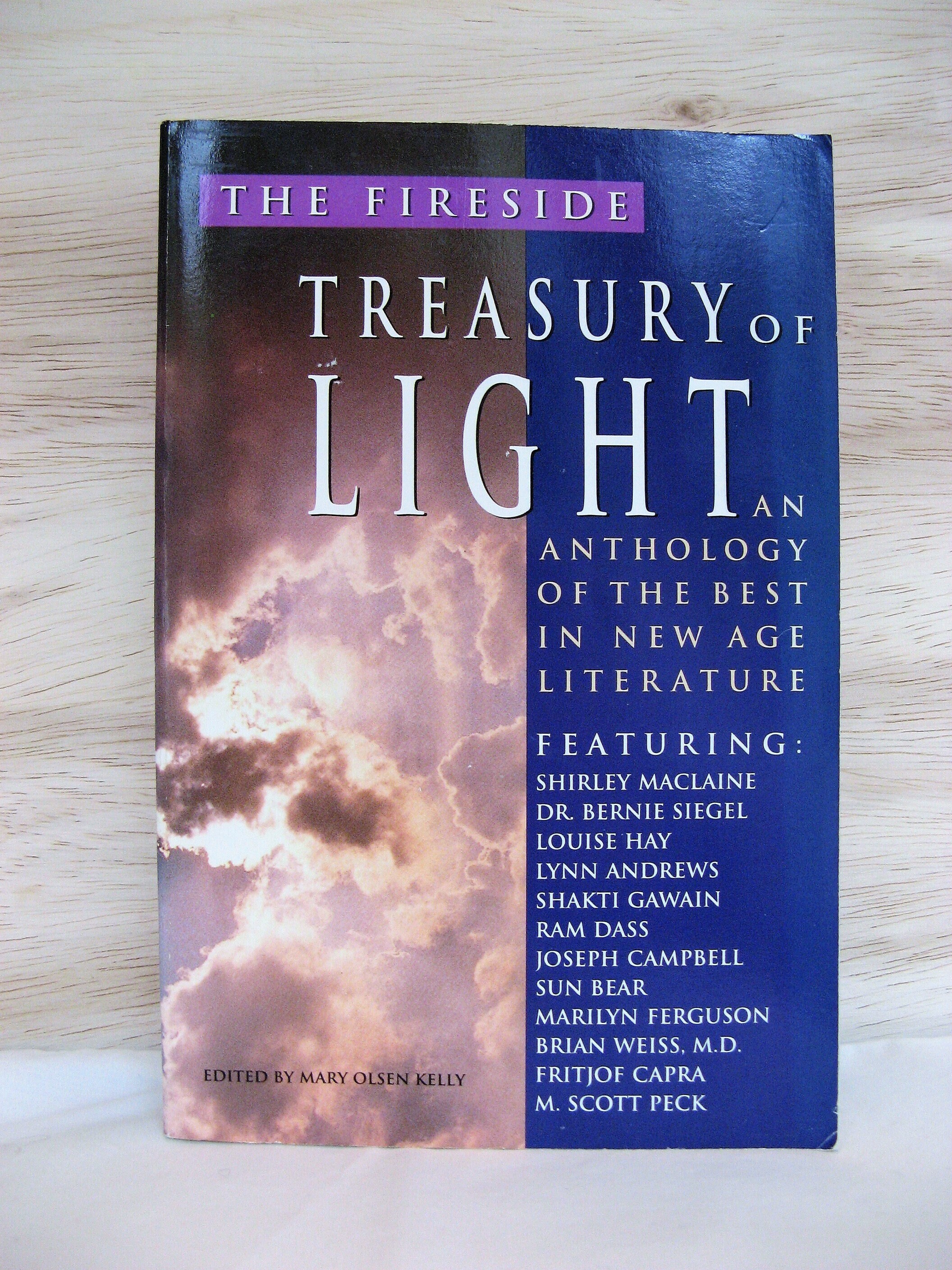 The Fireside TREASURY OF LIGHT, an anthology of the best in New Age literature, paperback