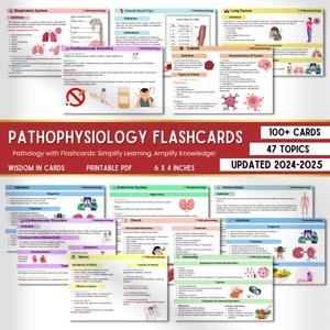 100+ pathofysiologie-flashcards |  Studiegids Pathofysiologie | Pathofysiologie Opmerkingen | Verplegingsnotities | Sjabloon pathofysiologie
