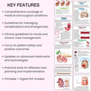 Medical Surgical Study Bundle | Nursing Study Guide | Med Surg Notes ...