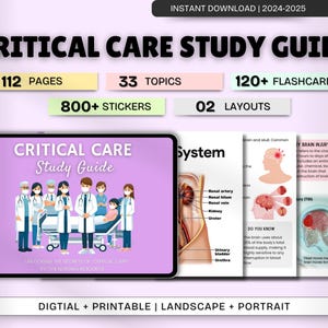 Critical Care Study Guide Bundle | 2024-25 Edition | The Nursing Resource