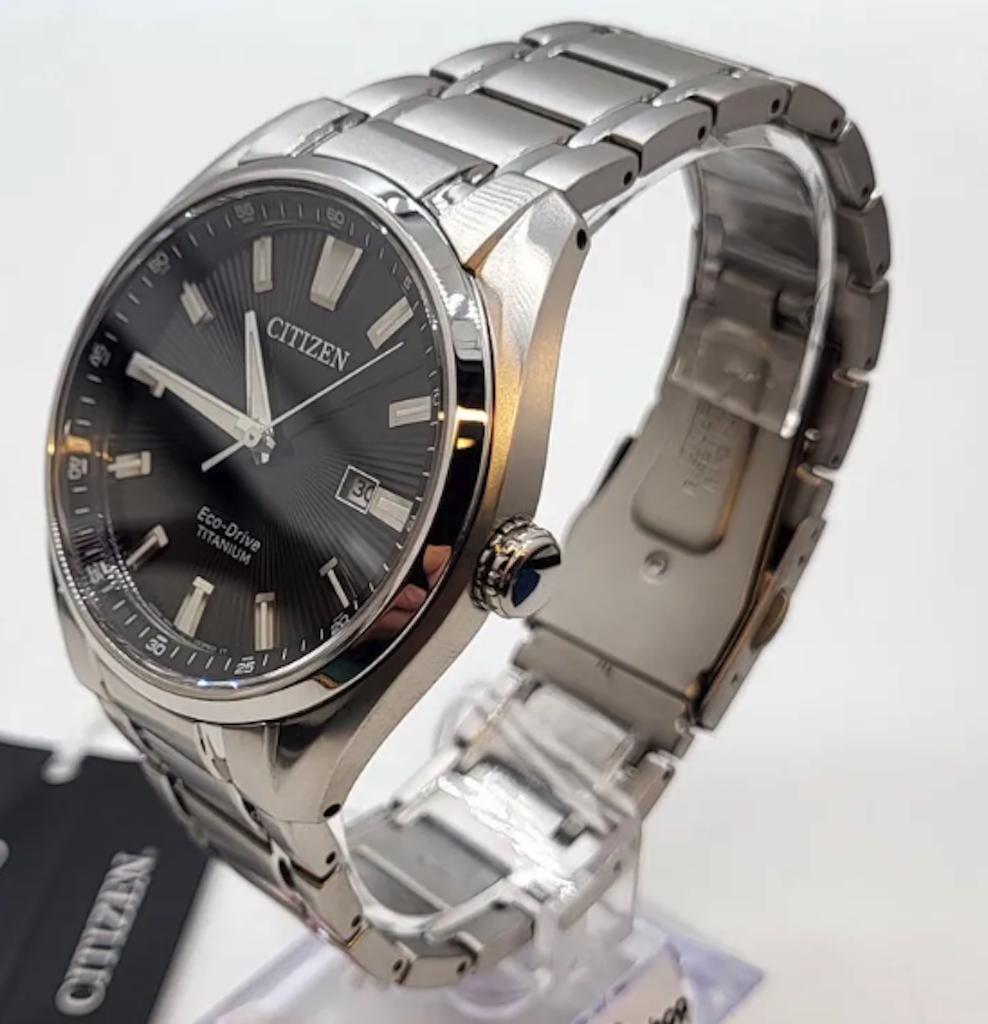 Citizen Eco-drive Super Titanium Men's Quartz Watch AW1248-80E - Etsy