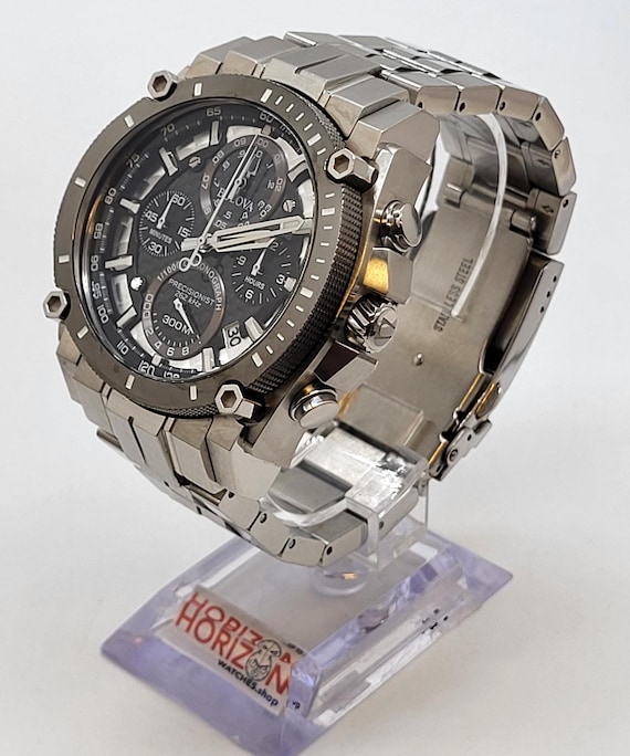 Bulova - Precisionist, Chronograph Stainless Steel Vintage