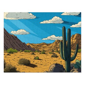 Desert Light Jigsaw Puzzle (30, 110, 252, 500,1000-Piece)