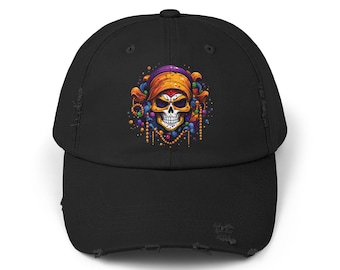Karneval Joker - Unisex Distressed Cap - In 7 Farben erhältlich