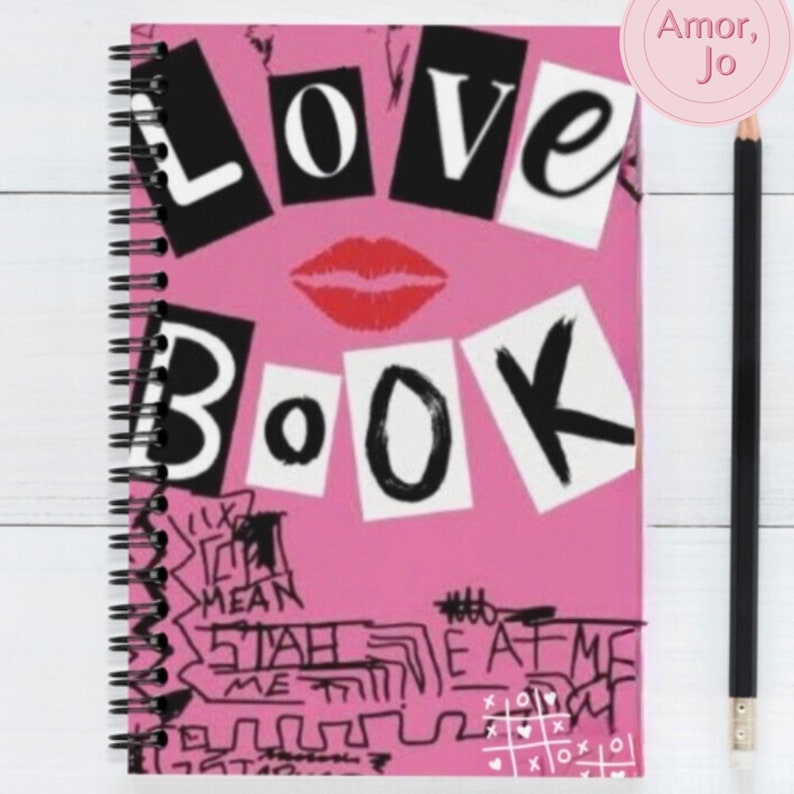Burn Book Love Edition 2024 Notebook Etsy