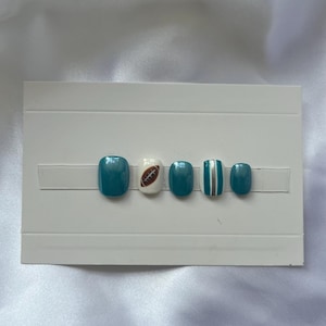 Luxury Hand Painted Press On Nails Philadelphia Eagles - Super Bowl - Football - NFL Football Collection