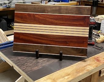 Cutting Board Stand SVG File: Cutting board display Cutting board Holder CNC Cook Book Holder (Digital File)