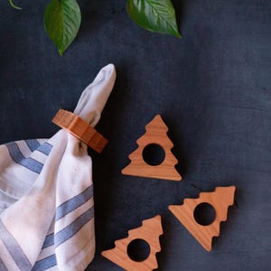 Christmas Tree Napkin Rings