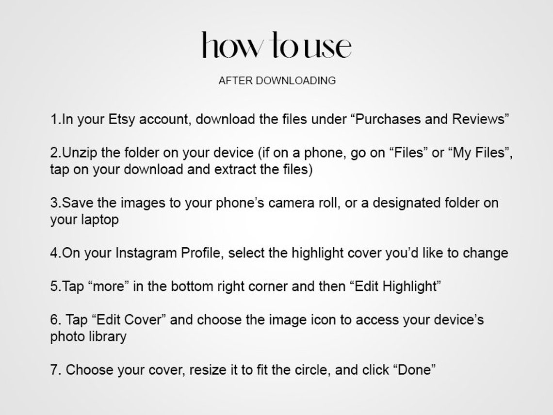 Instagram Highlight Covers INSTANT DOWNLOAD Big Tranquil Watercolor(04)