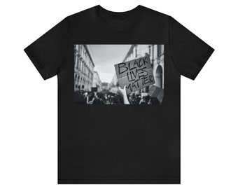 Black Lives Matter Unisex Jersey Short Sleeve Tee