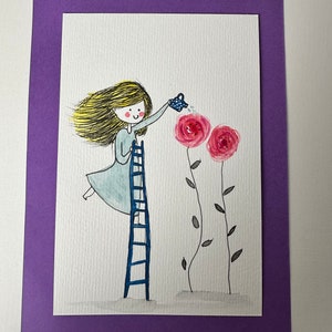 aquarel kaart