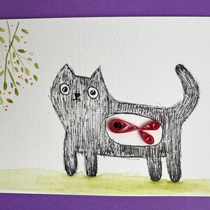 aquarel kaart