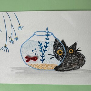aquarel kaart