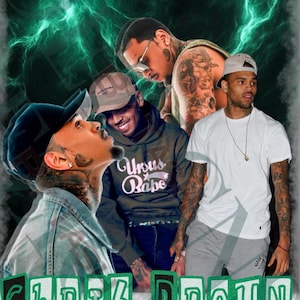Chris Brown PNG File, Sublimation File, Chris Brown Merch, Bootleg Tee, Sublimation File,  Digital Download, Graphic Design, Chris Breezy