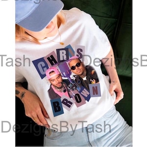 Chris Brown PNG Digital Design for Sublimation and DTF, Chris Brown Merch, Bootleg Tee,  Graphic Design, Chris Breezy, breezy bowl tour