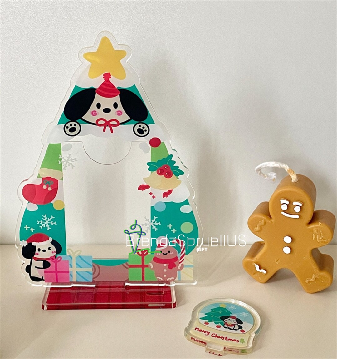 Cute Christmas Tree Photocard Framek-pop Photocard Holder - Etsy