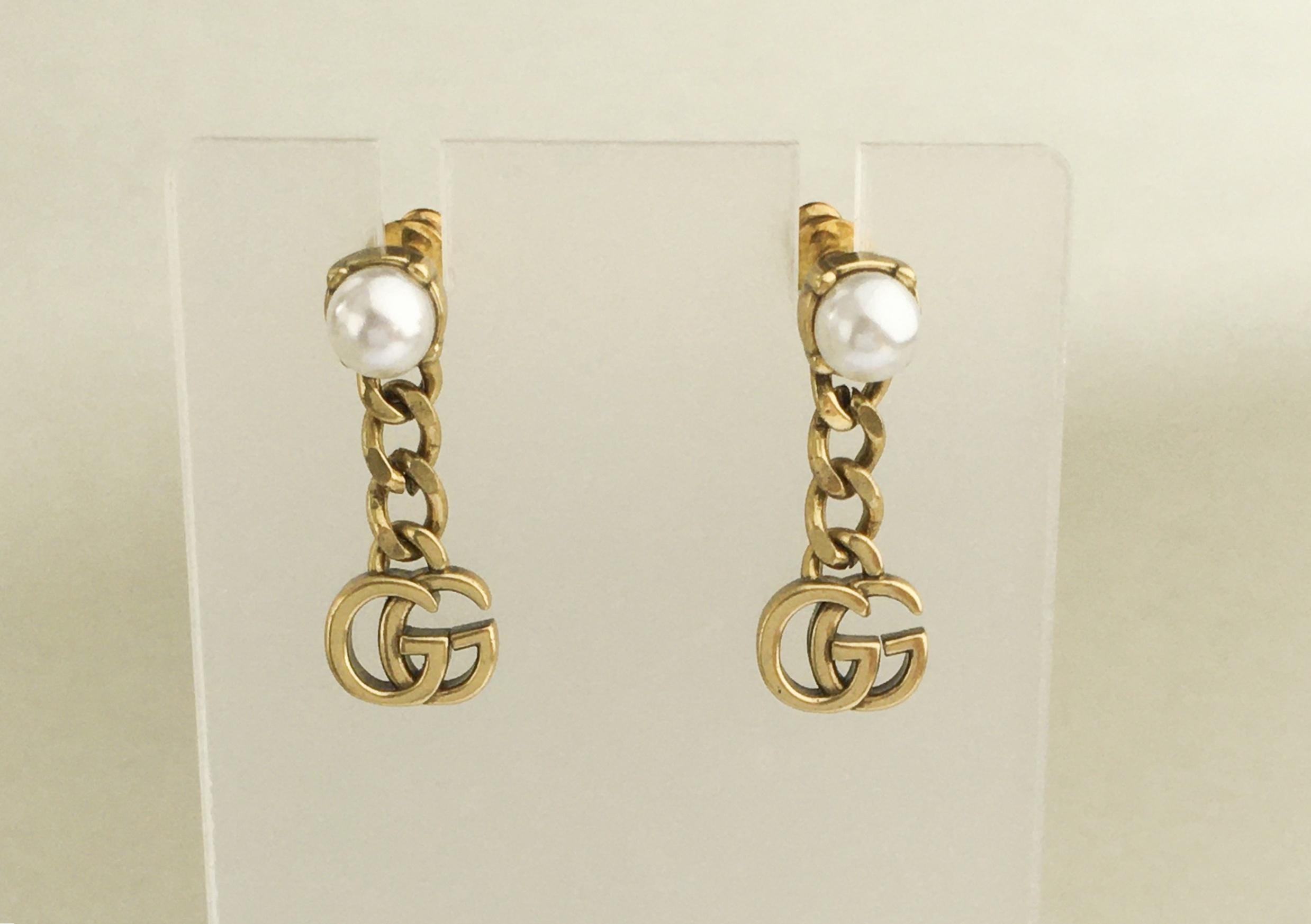 Gucci Double G Earrings - Etsy