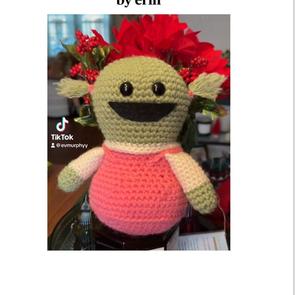 Viral Crochet TikTok Girl Crochet Pattern