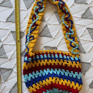crochet shoulder bag