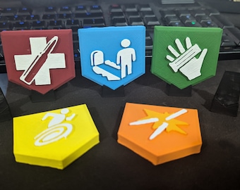 Badges Perk-A-Cola - Fichiers 3D