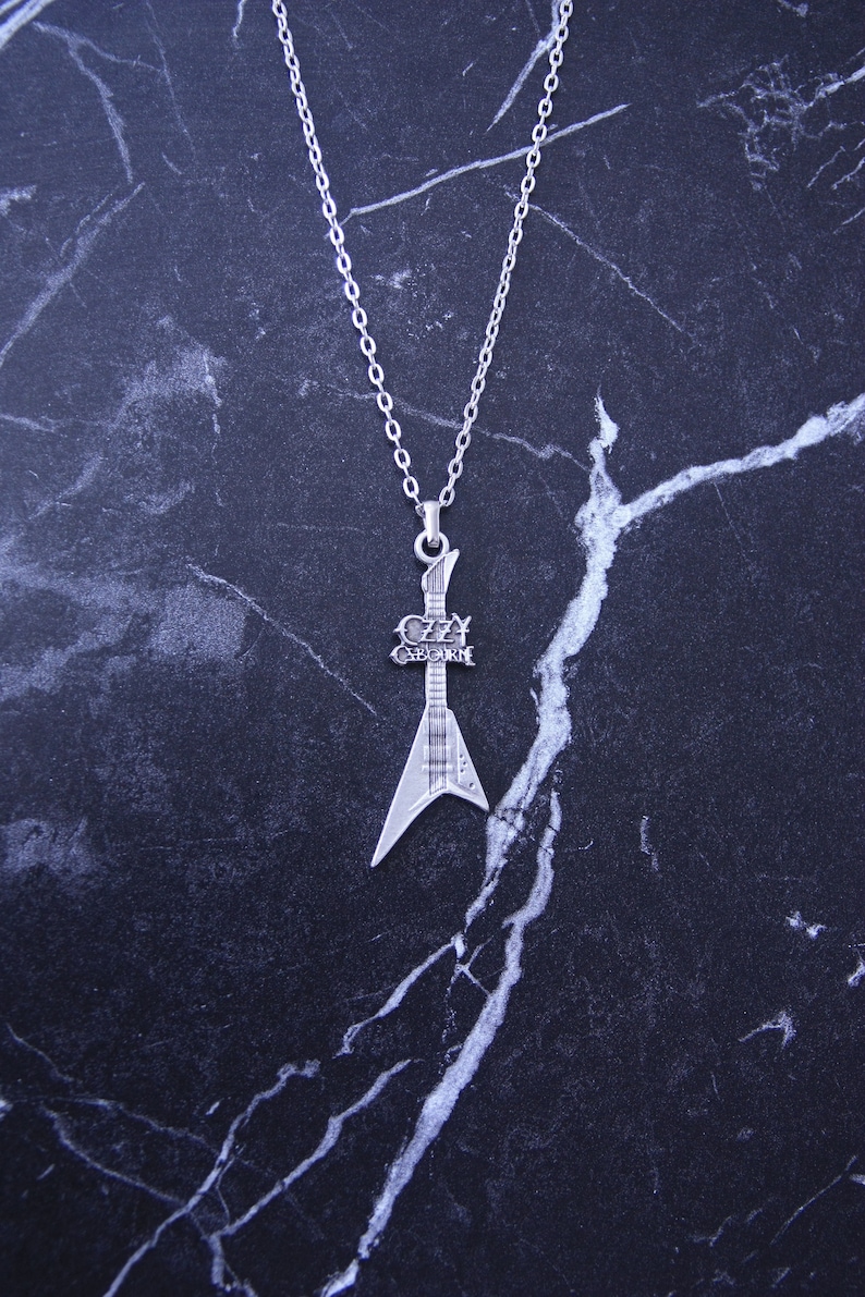 ozzy osbourne tab necklace