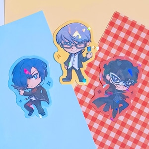 Persona Character Stickers | Laminated Vinyl Stickers