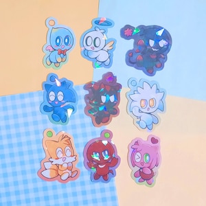 Sonic Chao Stickers! | Laminated Vinyl Stickers